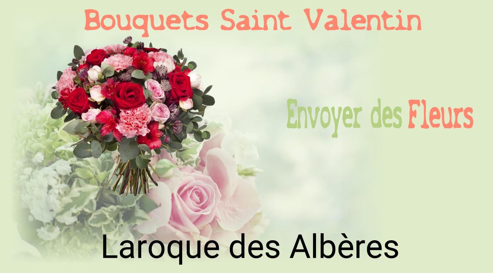 Roses de Saint-Valentin livrées à Laroque-des-Albères